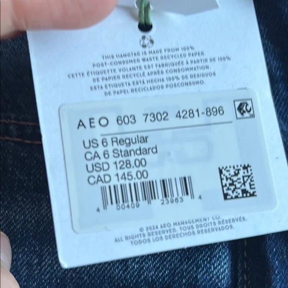 AE77 premium stovepipe jeans - Picture 3 of 7